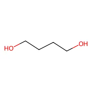1,4-BUTANEDIOL structure