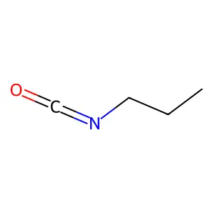 Propyl isocyanate structure