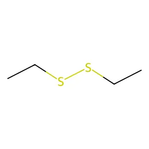 DIETHYL DISULFIDE structure