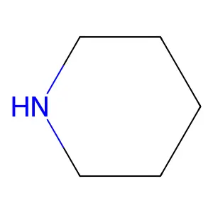 StratoSpheres(TM) PL-PIP (Piperidine) resin, 50-100 mesh, extent of labeling: 3.0-4.0 mmol/g loading, 1 % cross-linked structure