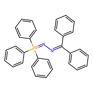 1,1-diphenyl-N-[(triphenyl-lambda5-phosphanylidene)amino]methanimine structure