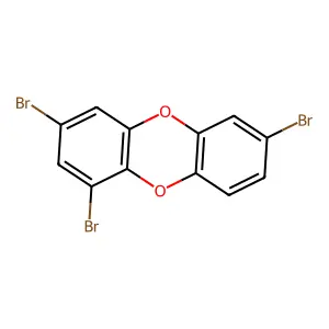 1,3,7-Tribromodibenzo-p-dioxin structure