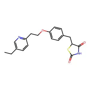 Pioglitazone structure
