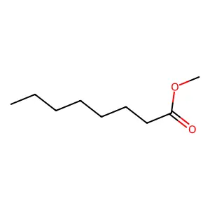 Methyl octanoate structure