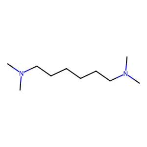 N,N,N',N'-Tetramethyl-1,6-hexanediamine structure