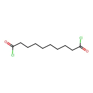 Sebacoyl chloride structure