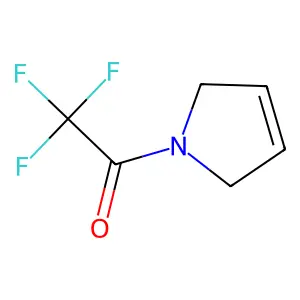 1-(2,5-dihydropyrrol-1-yl)-2,2,2-trifluoroethanone structure