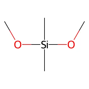 Dimethoxydimethylsilane structure