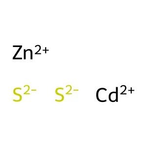 Cadmium zinc sulfide structure