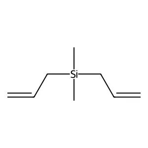 Diallyldimethylsilane structure