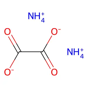 AMMONIUM OXALATE structure