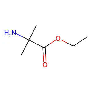 ethyl 2-amino-2-methylpropanoate structure