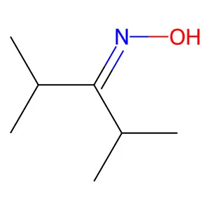 2,4-Dimethylpentan-3-one oxime structure