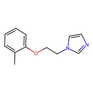 1-[2-(2-methylphenoxy)ethyl]imidazole structure