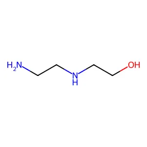 N-(2-Hydroxyethyl)ethylenediamine structure