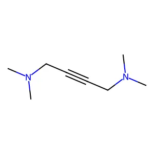 1,4-Bis(dimethylamino)-2-butyne structure