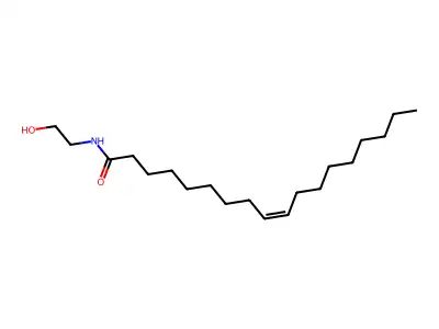 n-oleoylethanolamine structure