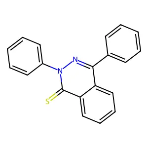 1(2H)-Phthalazinethione, 2,4-diphenyl- structure