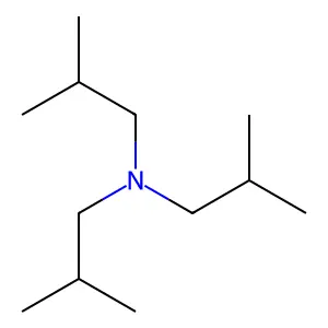 TRIISOBUTYLAMINE structure