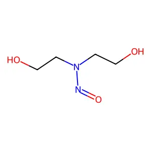 N-NITROSODIETHANOLAMINE structure