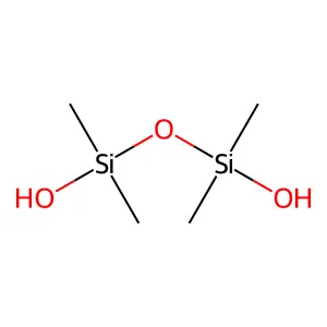 hydroxy-[hydroxy(dimethyl)silyl]oxy-dimethylsilane structure