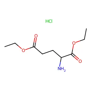 Glutamic acid diethyl ester hydrochloride structure