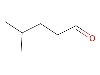 4-methylpentanal structure