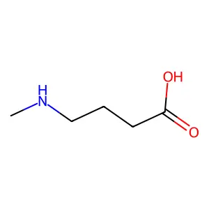 4-(Methylamino)butanoic acid structure