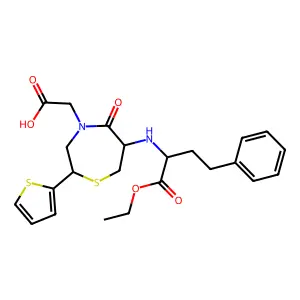 Temocapril structure
