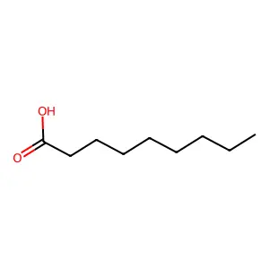 NONANOIC ACID structure