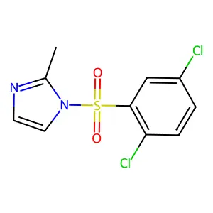 1-(2,5-dichlorophenyl)sulfonyl-2-methylimidazole structure