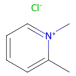 1,2-Dimethylpyridinium chloride structure