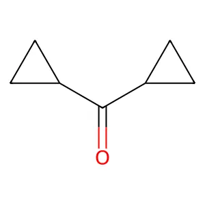 Dicyclopropyl ketone structure