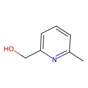 6-Methyl-2-pyridinemethanol structure
