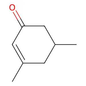 3,5-Dimethyl-2-cyclohexen-1-one structure