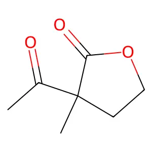 3-acetyl-3-methyloxolan-2-one structure