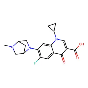 Danofloxacin structure