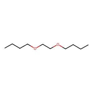 Ethylene glycol dibutyl ether structure