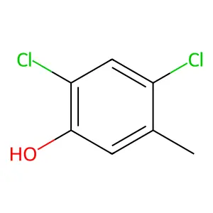 2,4-Dichloro-5-methylphenol structure