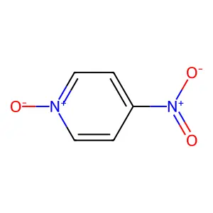 4-Nitropyridine N-oxide structure