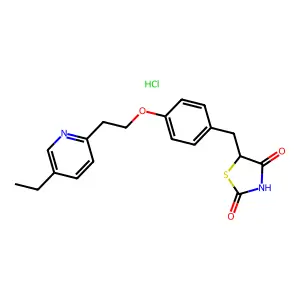 pioglitazone hydrochloride structure