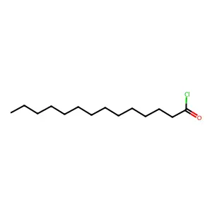 Myristoyl chloride structure