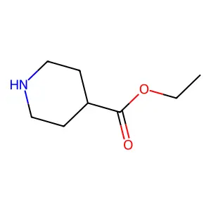 Ethyl piperidine-4-carboxylate structure