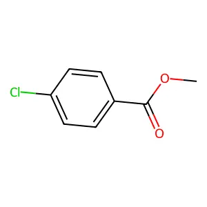 Methyl 4-chlorobenzoate structure