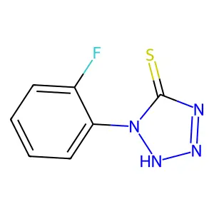 1-(2-Fluoro-phenyl)-1H-tetrazole-5-thiol structure