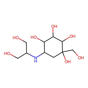 Compound C10H21NO7 structure