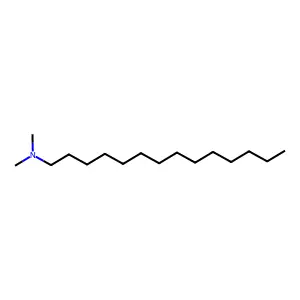 N,N-Dimethyltetradecylamine structure