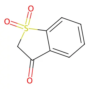 Benzo[b]thiophene-3(2H)-one 1,1-dioxide structure