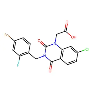 Zenarestat structure
