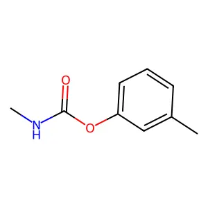 (3-methylphenyl) N-methylcarbamate structure